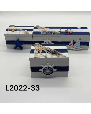 Σετ διακοσμητικά Souvenir - Κουτάκι - 4 τεμάχια - 251827