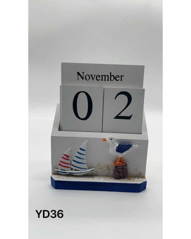 Σετ διακοσμητικά Souvenir - Ημερολόγιο - 2 τεμάχια - 251872