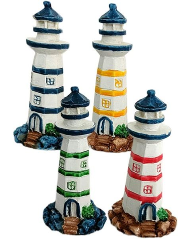 Σετ διακοσμητικά Souvenir - Φάρος - 4 τεμάχια - 921119