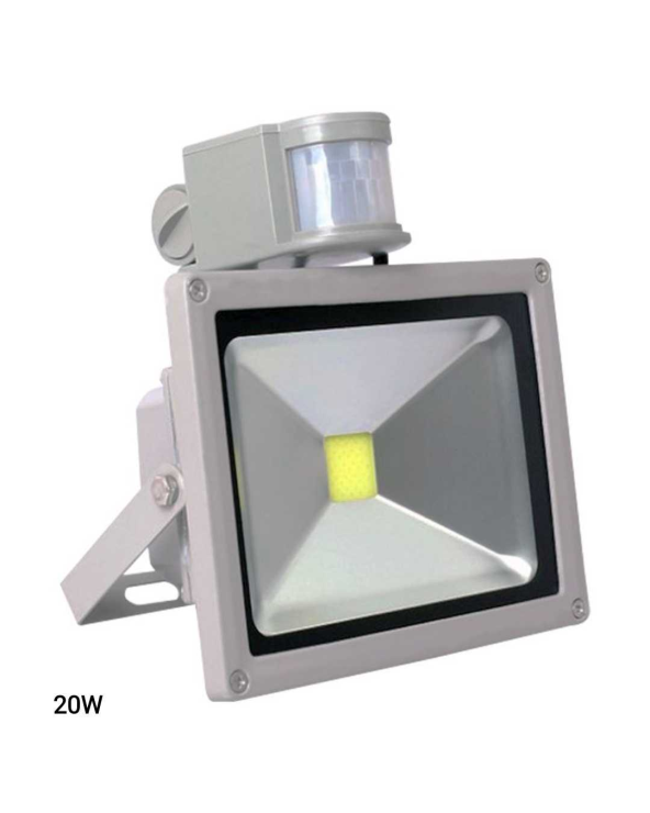 Προβολέας LED με αισθητήρα κίνησης - 10W - 6500K