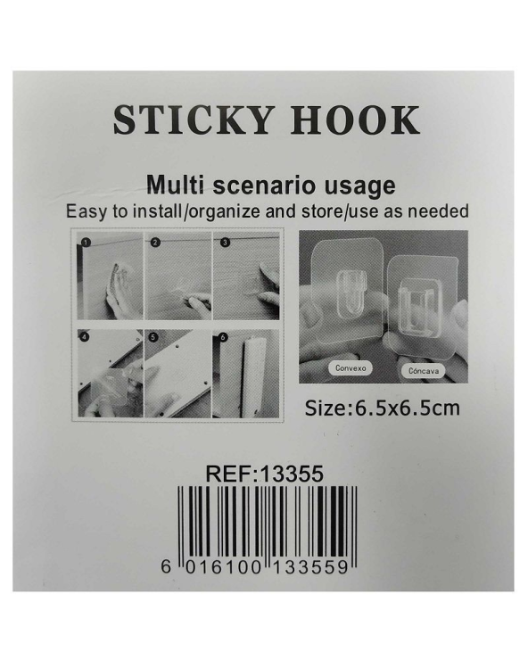 Αυτοκόλλητη βάση επιτοίχιας ανάρτησης αντικειμένων