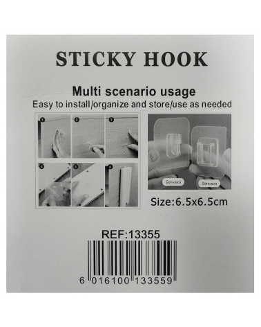 Αυτοκόλλητη βάση επιτοίχιας ανάρτησης αντικειμένων