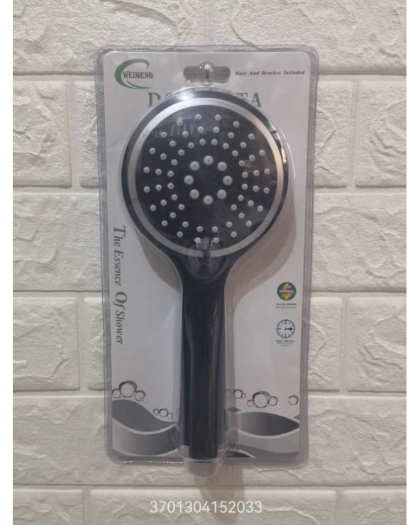 Τηλέφωνο ντους με επιλογές πίεσης - Μαύρο