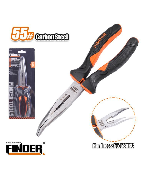 Μυτοτσίμπιδο κυρτό - 8" - 200mm - Finder