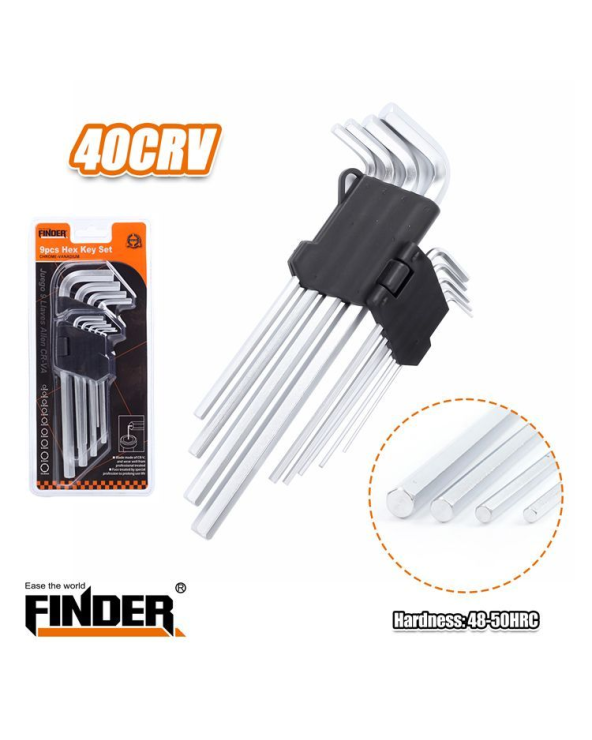 Κλειδιά Allen - 9pcs - Finder
