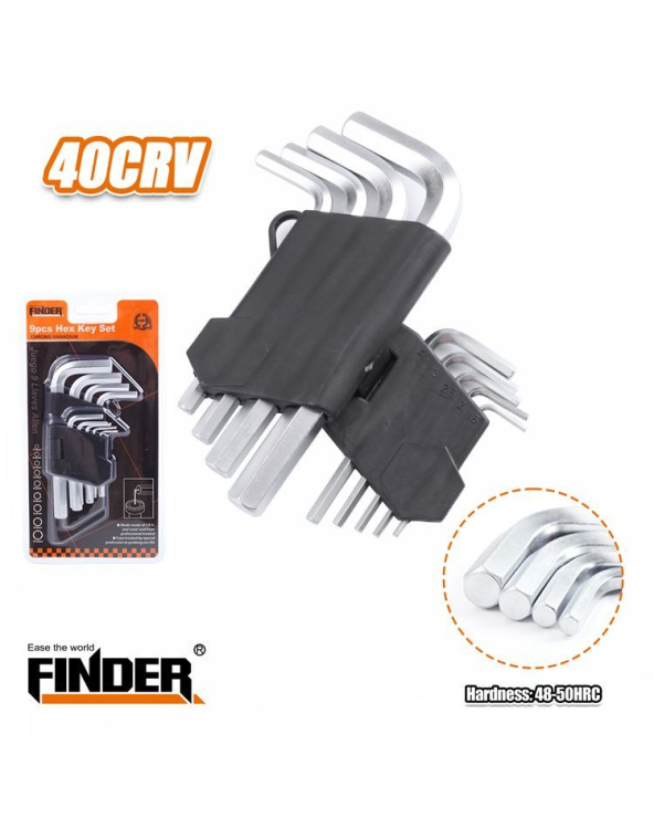 Σετ κλειδιά Allen - 9pcs - Finder