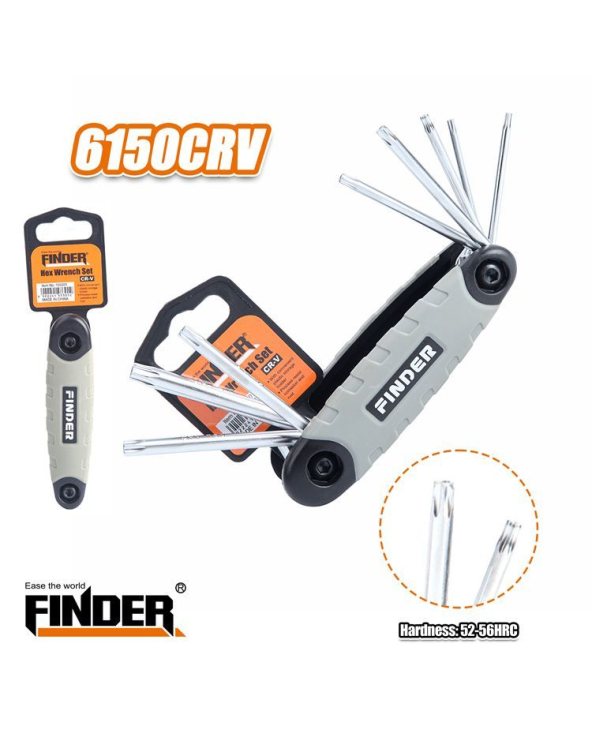 Κλειδιά Torx σουγιάς - 8pcs - Finder