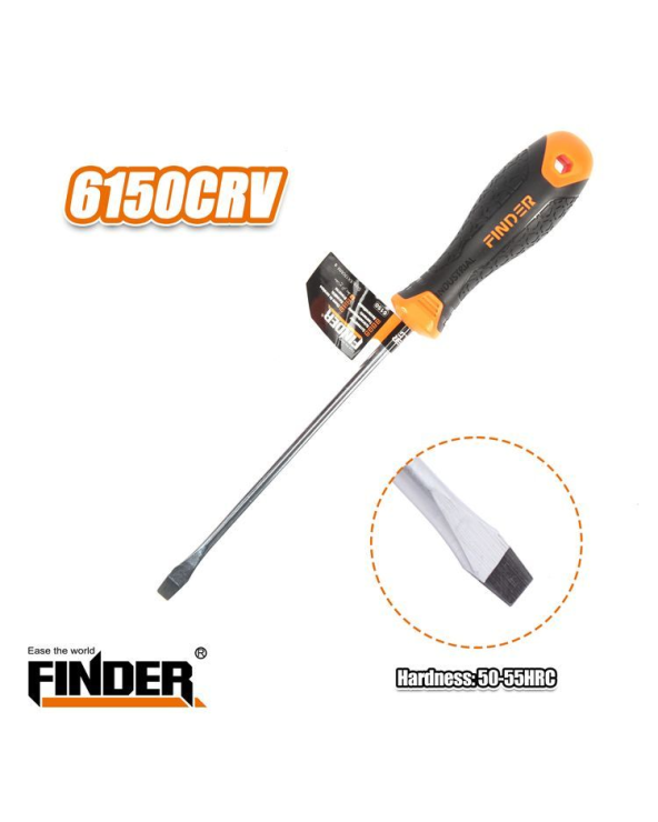 Κατσαβίδι ίσιο - 6*150mm - Finder