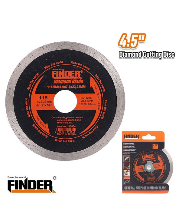 Διαμαντόδισκος - Finder – 4.5″ – 195554