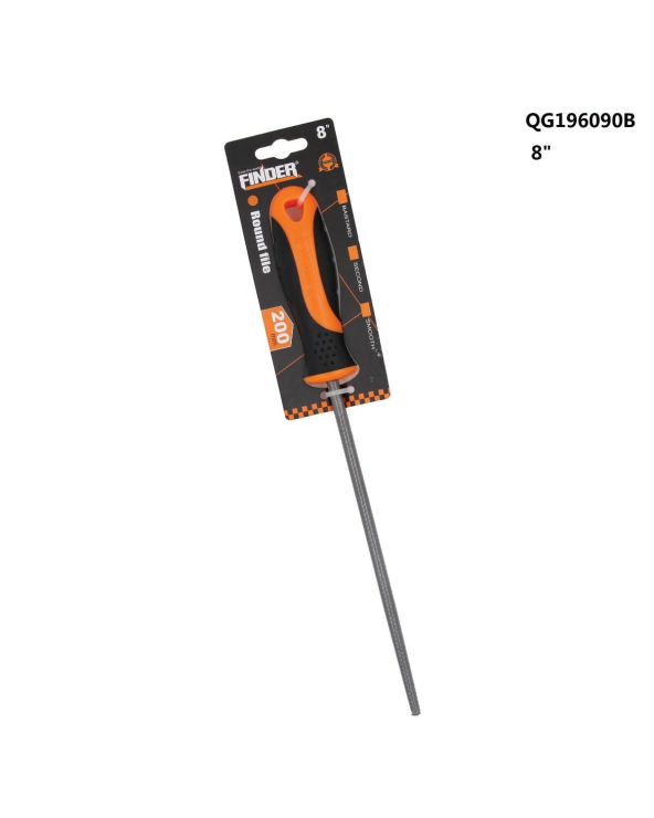 Στρογγυλή λίμα - 8"" - Finder