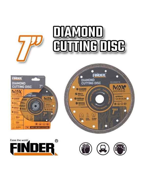 Διαμαντόδισκος - 7"/180mm - Finder