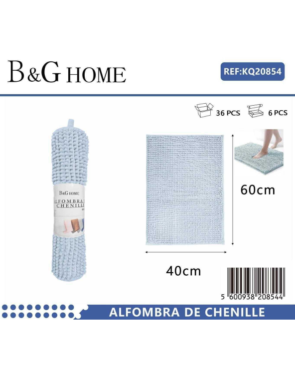 Πατάκι μπάνιου - M0842- 40x60cm - Light Blue