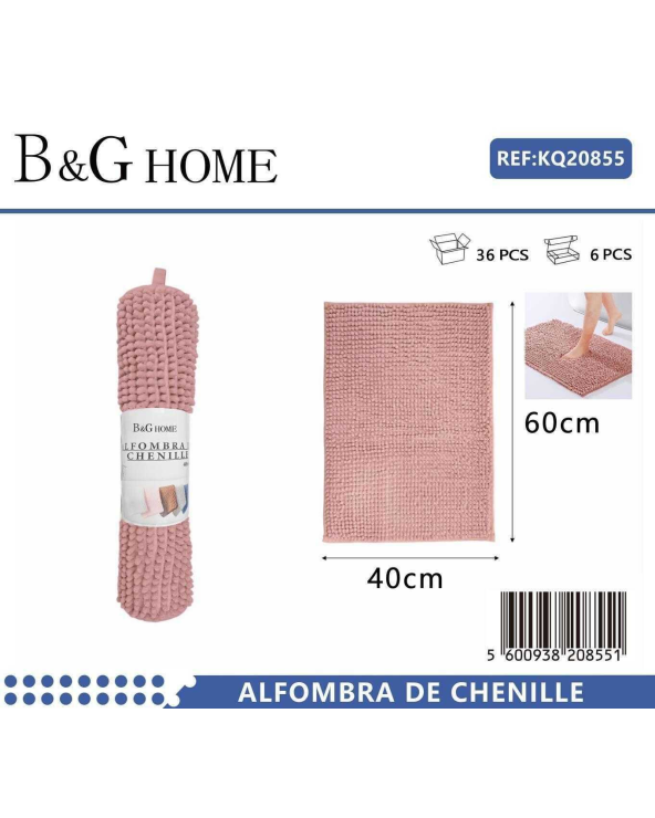 Πατάκι μπάνιου - M0826 - 40x60cm - Pink