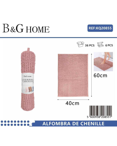 Πατάκι μπάνιου - M0826 - 40x60cm - Pink