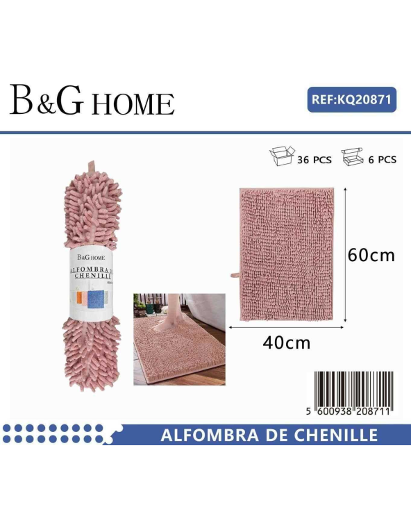 Πατάκι μπάνιου - M0826 - 40x60cm - Pink