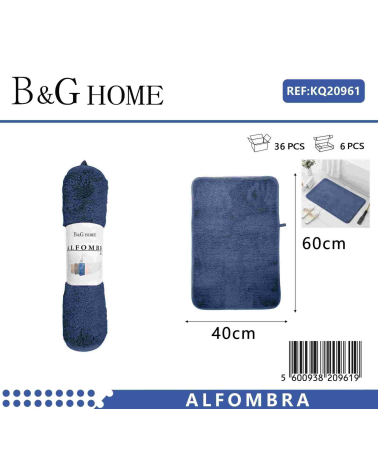 Πατάκι μπάνιου - M0840 - 40x60cm - Blue