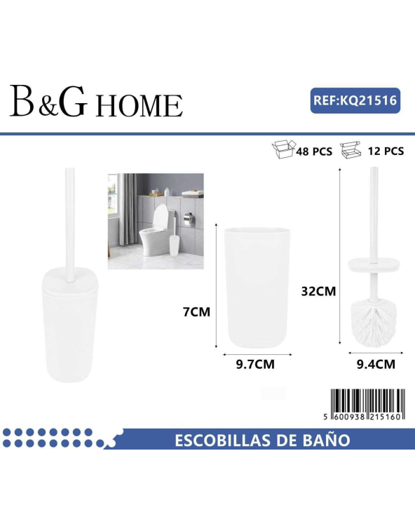 Βουρτσάκι τουαλέτας - Πιγκάλ - White