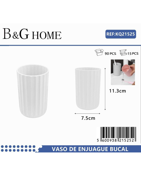 Θήκες οδοντόβουρτσας πλαστικές σε σετ 5Χ - White