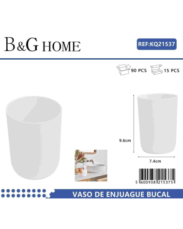 Θήκες οδοντόβουρτσας πλαστικές σε σετ 5Χ - White