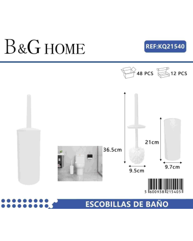 Βουρτσάκι τουαλέτας - Πιγκάλ - White