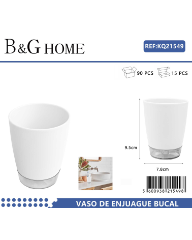 Θήκες οδοντόβουρτσας πλαστικές σε σετ 5Χ - White