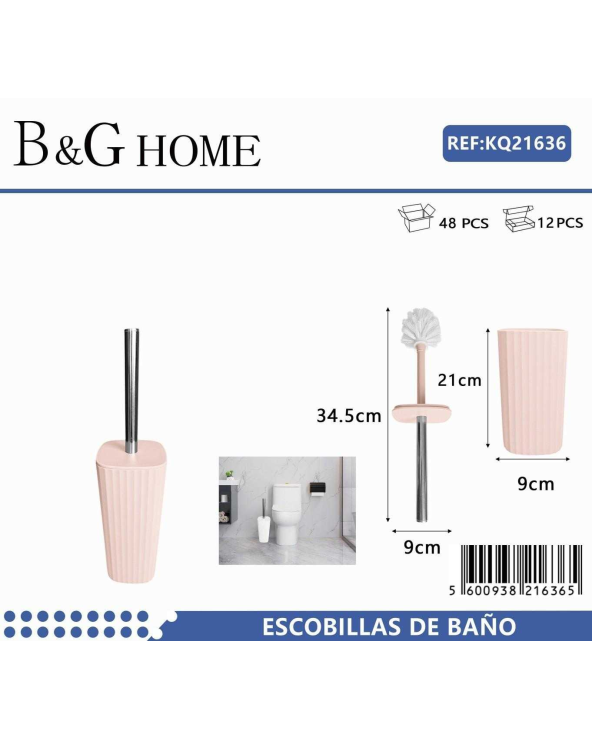 Βουρτσάκι τουαλέτας - Πιγκάλ - Light Pink