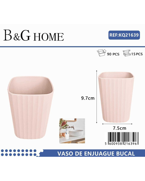 Θήκες οδοντόβουρτσας πλαστικές σε σετ 5Χ - Light Pink