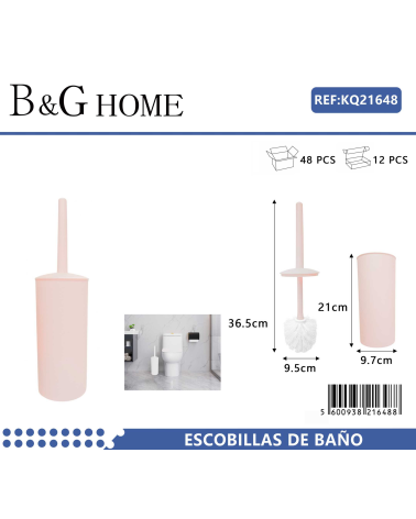 Βουρτσάκι τουαλέτας - Πιγκάλ - Light Pink