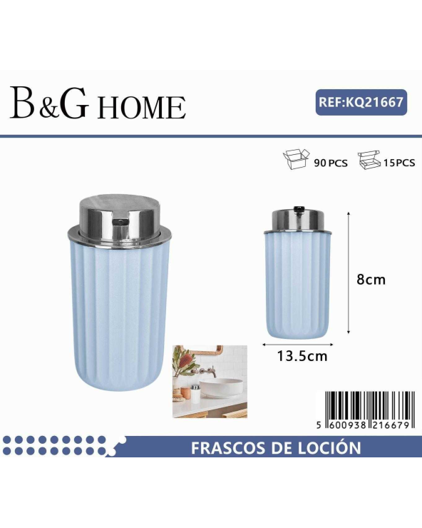 Θήκες κρεμοσάπουνου Dispenser πλαστικές - Σετ 5pcs - Light Blue