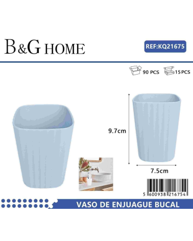 Θήκες οδοντόβουρτσας πλαστικές σε σετ 5Χ - Light Blue