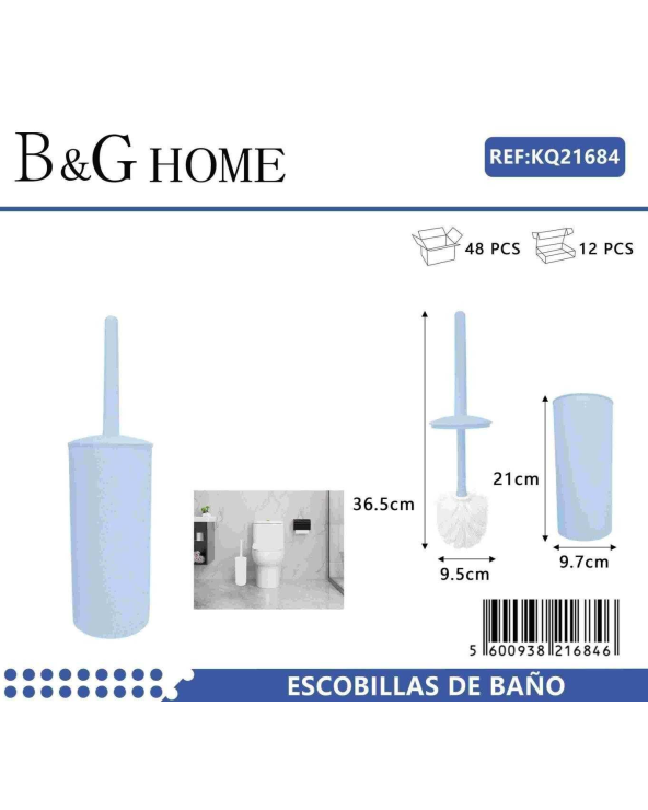 Βουρτσάκι τουαλέτας - Πιγκάλ - Light Blue