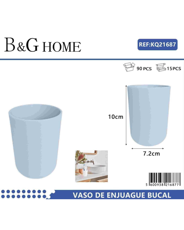 Θήκες οδοντόβουρτσας πλαστικές σε σετ 5Χ - Light Blue