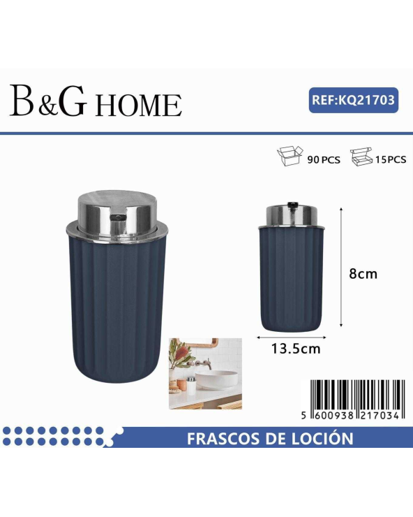 Θήκες κρεμοσάπουνου Dispenser πλαστικές - Σετ 5pcs - Blue