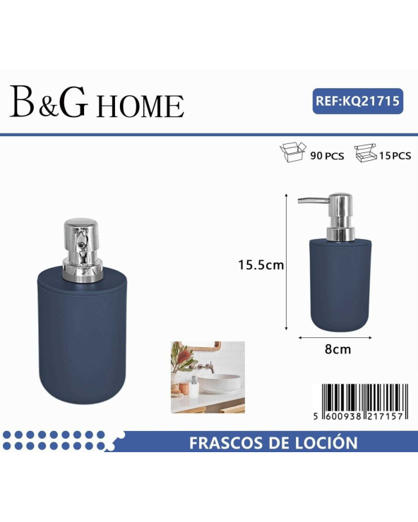 Θήκες κρεμοσάπουνου Dispenser πλαστικές - Σετ 5pcs - Blue