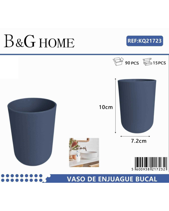 Θήκες οδοντόβουρτσας πλαστικές σε σετ 5Χ - Blue