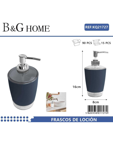 Θήκες κρεμοσάπουνου Dispenser πλαστικές - Σετ 5pcs - Blue