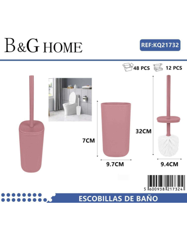 Βουρτσάκι τουαλέτας - Πιγκάλ - Pink