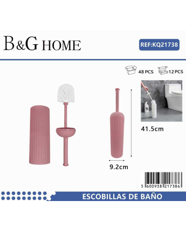 Βουρτσάκι τουαλέτας - Πιγκάλ - Pink