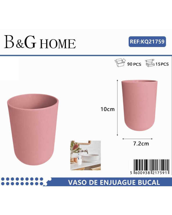 Θήκες οδοντόβουρτσας πλαστικές σε σετ 5Χ - Pink