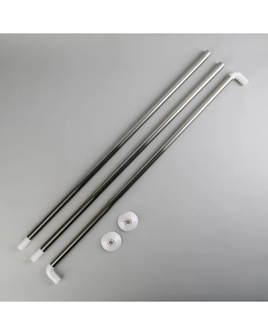 Βέργα κουρτίνας μπάνιου - Γωνιακή - CS-3290S - 90*90*90cm