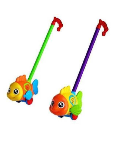 Συρόμενο παιχνίδι Ψαράκι με κινούμενα πτερύγια - 315