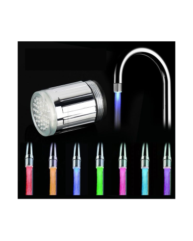 Φωτισμός νερού βρύσης Led - RGB