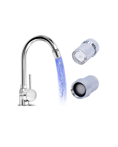 Φωτισμός νερού βρύσης Led - RGB