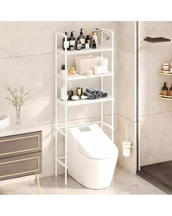 Επιδαπέδια ραφιέρα μπάνιου - TM070 - 521872 - White