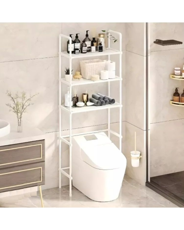 Επιδαπέδια ραφιέρα μπάνιου - TM070 - 521872 - White