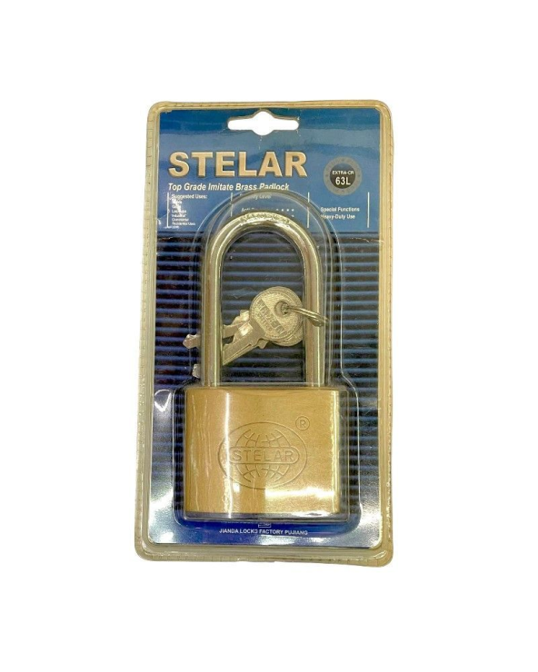 Λουκέτο μακρύ - STELAR - 63mm