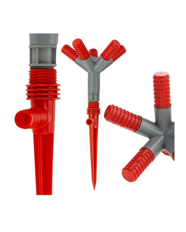 Μπεκ πενταπλό καρφωτό με πλαστική λόγχη