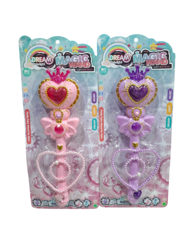 Σετ μαγικό ραβδί LED με αξεσουάρ ομορφιάς - 2768-5