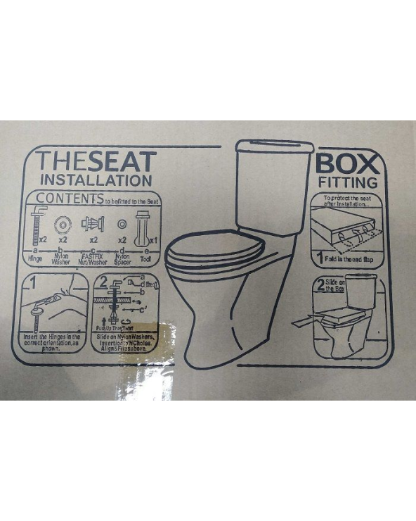 Κάλυμμα-Καπάκι λεκάνης τουαλέτας - 872B