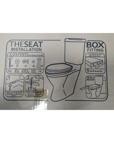 Κάλυμμα-Καπάκι λεκάνης τουαλέτας - 872B